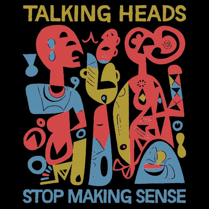 Stop Making Sensee Talking Heads Retro 7-Panel Snapback Hat