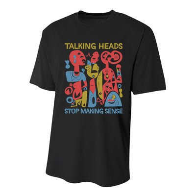 Stop Making Sensee Talking Heads Retro Youth Performance Sprint T-Shirt