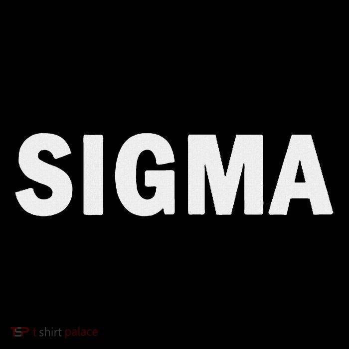 Sigma Male Simple Minimal Loner Lone Wolf Alpha Introvert Full-Length Apron With Pockets