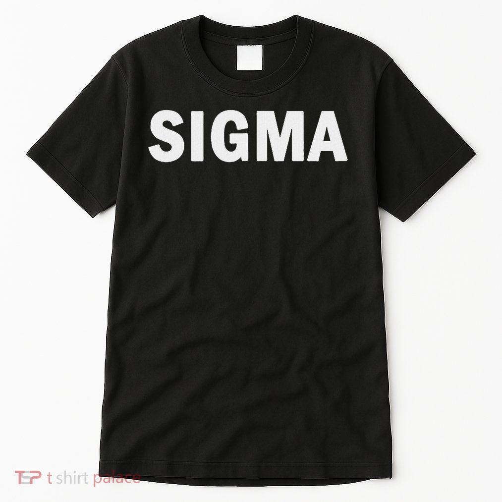 Sigma Male Simple Minimal Loner Lone Wolf Alpha Introvert Tall T-Shirt