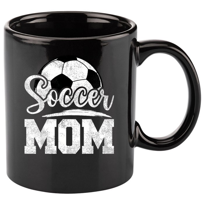 Soccer Mom Soccer Player Game Day Mother's Day 11oz C Handle Ceramic Mug