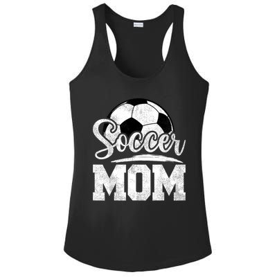 Soccer Mom Soccer Player Game Day Mother's Day Ladies PosiCharge Competitor Racerback Tank