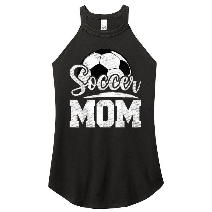 Soccer Mom Soccer Player Game Day Mother's Day Women's Perfect Tri Rocker Tank