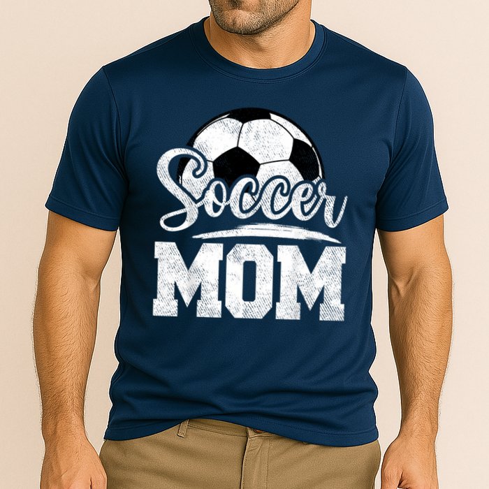 Soccer Mom Soccer Player Game Day Mother's Day Cooling Performance Crew T-Shirt