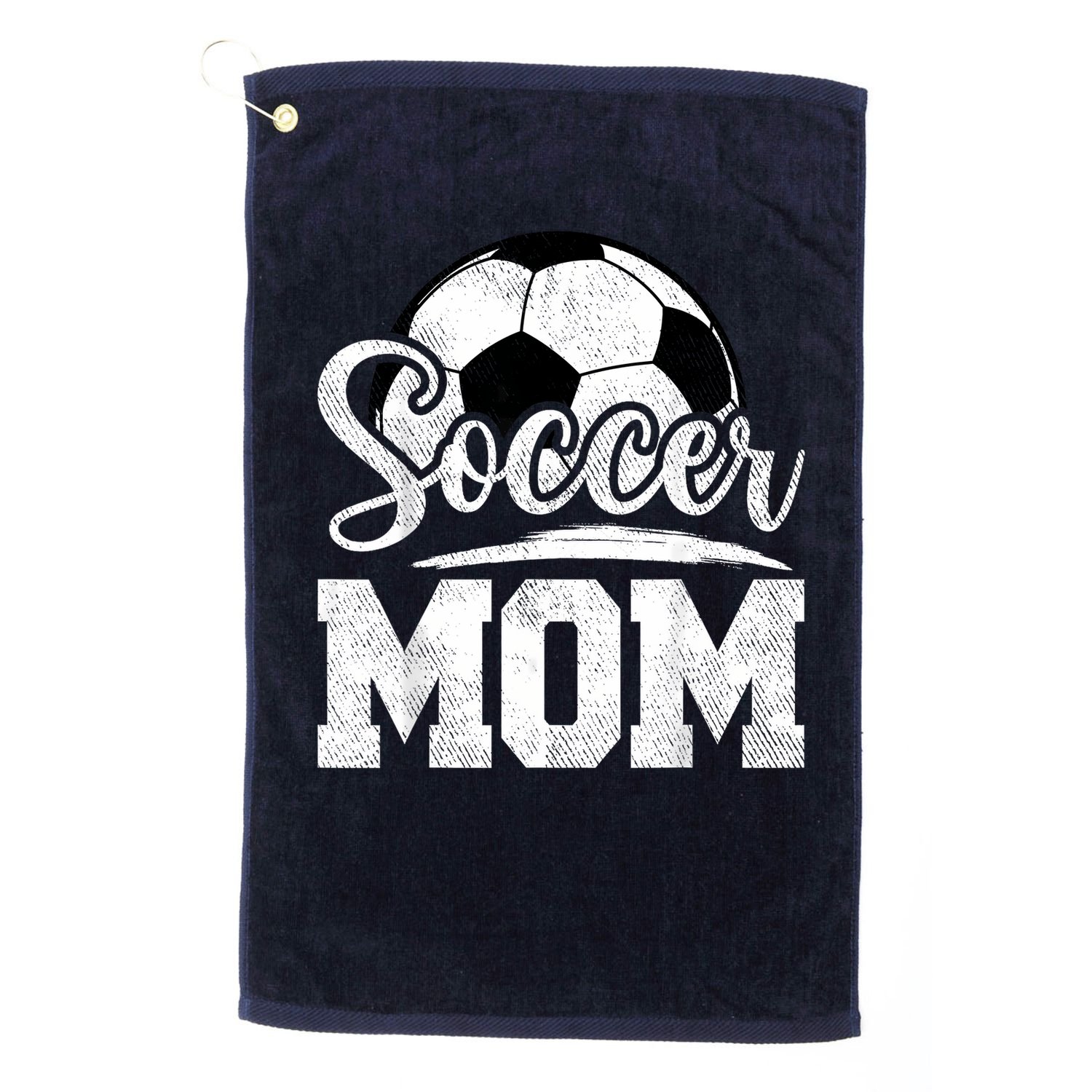 Soccer Mom Soccer Player Game Day Mother's Day Golf Towel