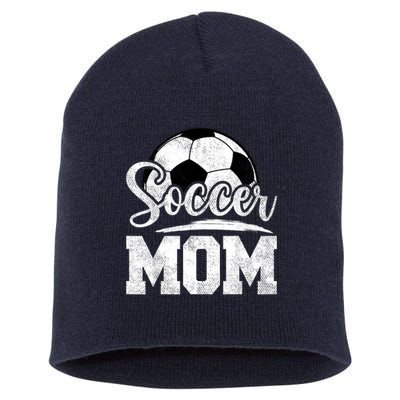 Soccer Mom Soccer Player Game Day Mother's Day Short Acrylic Beanie