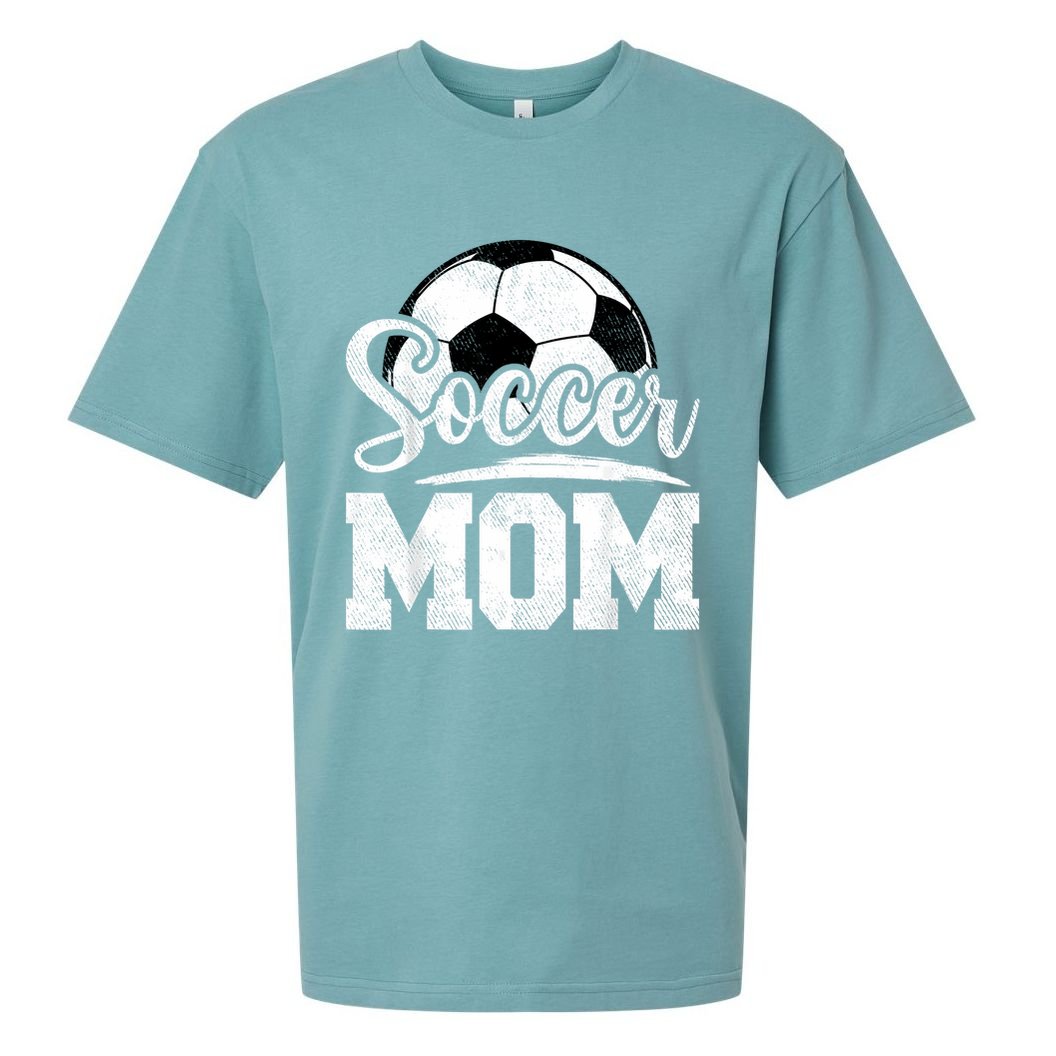 Soccer Mom Soccer Player Game Day Mother's Day Sueded Cloud Jersey T-Shirt