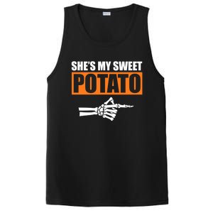 Shes My Sweet Potato Gift I Yam Matching Couple Halloween Gift PosiCharge Competitor Tank