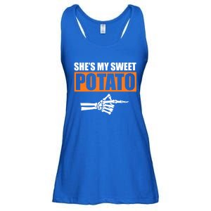 Shes My Sweet Potato Gift I Yam Matching Couple Halloween Gift Ladies Essential Flowy Tank