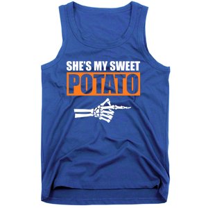 Shes My Sweet Potato Gift I Yam Matching Couple Halloween Gift Tank Top