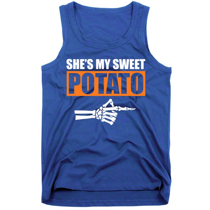 Shes My Sweet Potato Gift I Yam Matching Couple Halloween Gift Tank Top