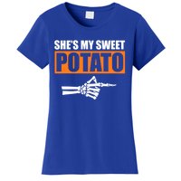 Shes My Sweet Potato Gift I Yam Matching Couple Halloween Gift Women's T-Shirt