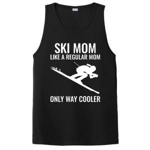 Ski Mom Skiing Gift PosiCharge Competitor Tank