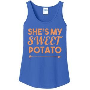 Shes My Sweet Potato Gift I Yam Matching Thanksgiving Gift Ladies Essential Tank