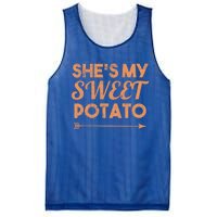 Shes My Sweet Potato Gift I Yam Matching Thanksgiving Gift Mesh Reversible Basketball Jersey Tank