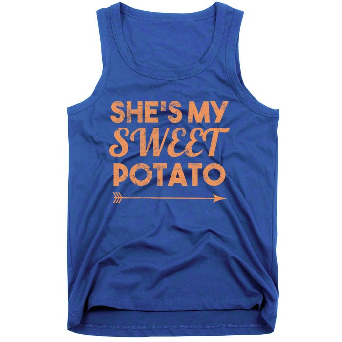 Shes My Sweet Potato Gift I Yam Matching Thanksgiving Gift Tank Top