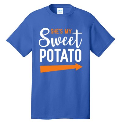 Shes My Sweet Potato Yam Couple Halloween Gift Tall T-Shirt