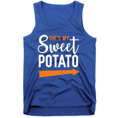 Shes My Sweet Potato Yam Couple Halloween Gift Tank Top