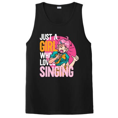 Singing | Musician Singer | Just A Girl Who Loves Singing PosiCharge Competitor Tank