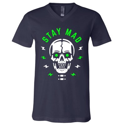 Stay Mad V-Neck T-Shirt