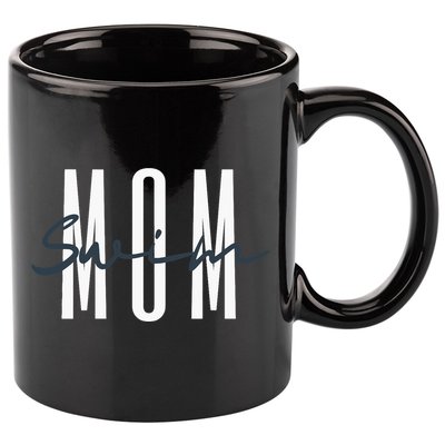 Swim Mom Swim Mama Swim Team Swimmers Mother 11oz C Handle Ceramic Mug