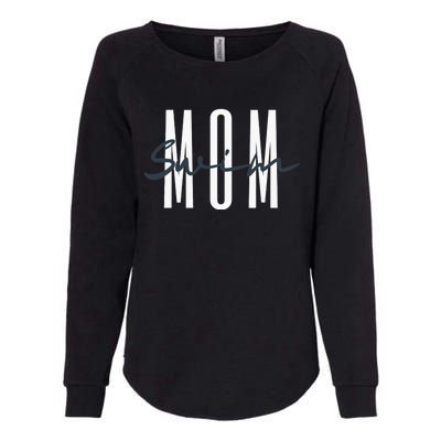 Swim Mom Swim Mama Swim Team Swimmers Mother Womens California Wash Sweatshirt