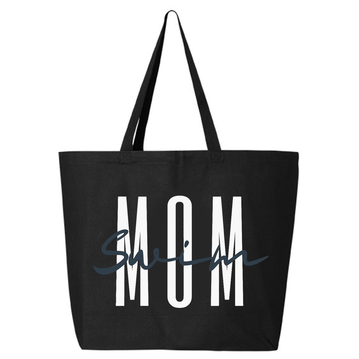 Swim Mom Swim Mama Swim Team Swimmers Mother 25L Jumbo Tote
