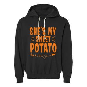 SheS My Sweet Potato I Yam Garment-Dyed Fleece Hoodie