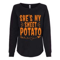 SheS My Sweet Potato I Yam Womens California Wash Sweatshirt