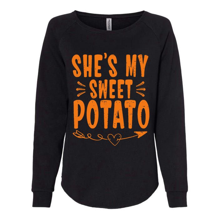 SheS My Sweet Potato I Yam Womens California Wash Sweatshirt