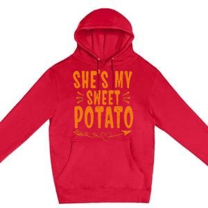 SheS My Sweet Potato I Yam Premium Pullover Hoodie