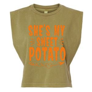 SheS My Sweet Potato I Yam Garment-Dyed Women's Muscle Tee