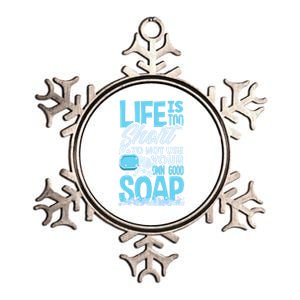 Soap Making Soap Maker Funny Quote Gift Metallic Star Ornament