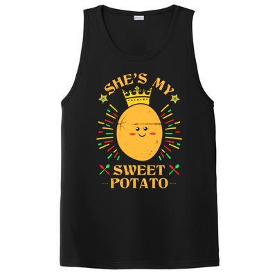 Shes My Sweet Potato I Yam Funny Thanksgiving Couples Gift PosiCharge Competitor Tank