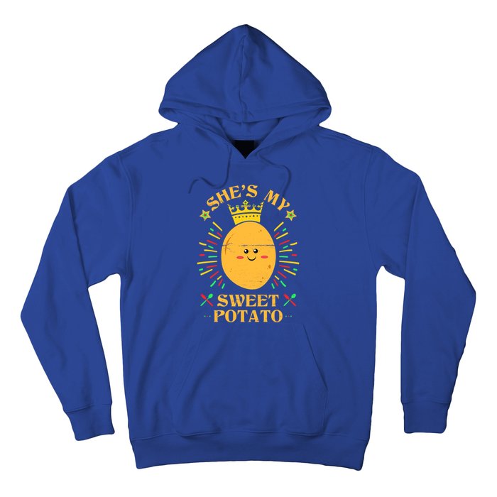 Shes My Sweet Potato I Yam Funny Thanksgiving Couples Gift Hoodie