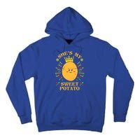 Shes My Sweet Potato I Yam Funny Thanksgiving Couples Gift Tall Hoodie