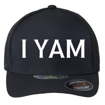 SheS My Sweet Potato I Yam Set Couples Thanksgiving Fun Flexfit Unipanel Trucker Cap