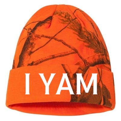 SheS My Sweet Potato I Yam Set Couples Thanksgiving Fun Kati Licensed 12" Camo Beanie