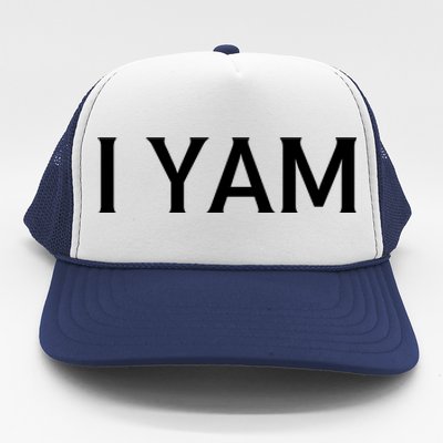 SheS My Sweet Potato I Yam Set Couples Thanksgiving Fun Trucker Hat