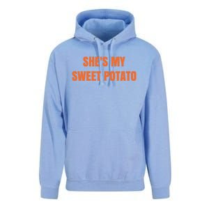 Shes My Sweet Potato I Yam Gift Unisex Surf Hoodie