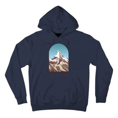 Switzerland Mountain Tall Hoodie