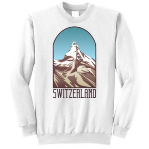 Switzerland Mountain Sweatshirt