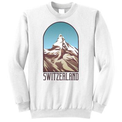 Switzerland Mountain Sweatshirt