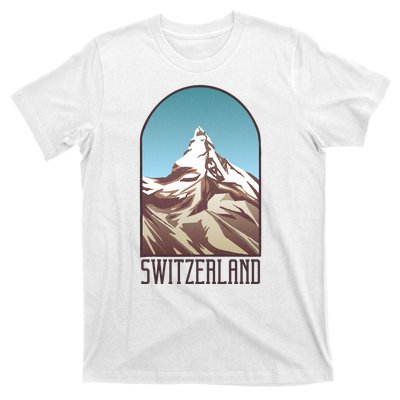 Switzerland Mountain T-Shirt