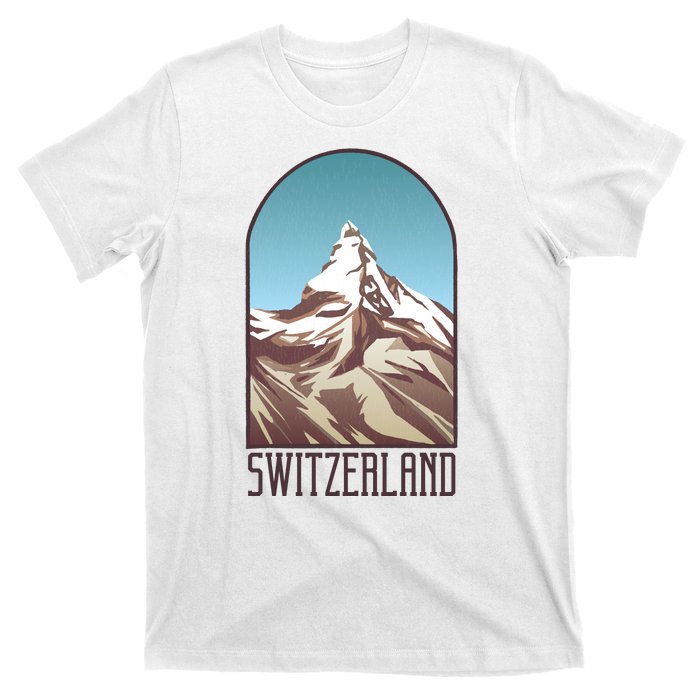 Switzerland Mountain T-Shirt