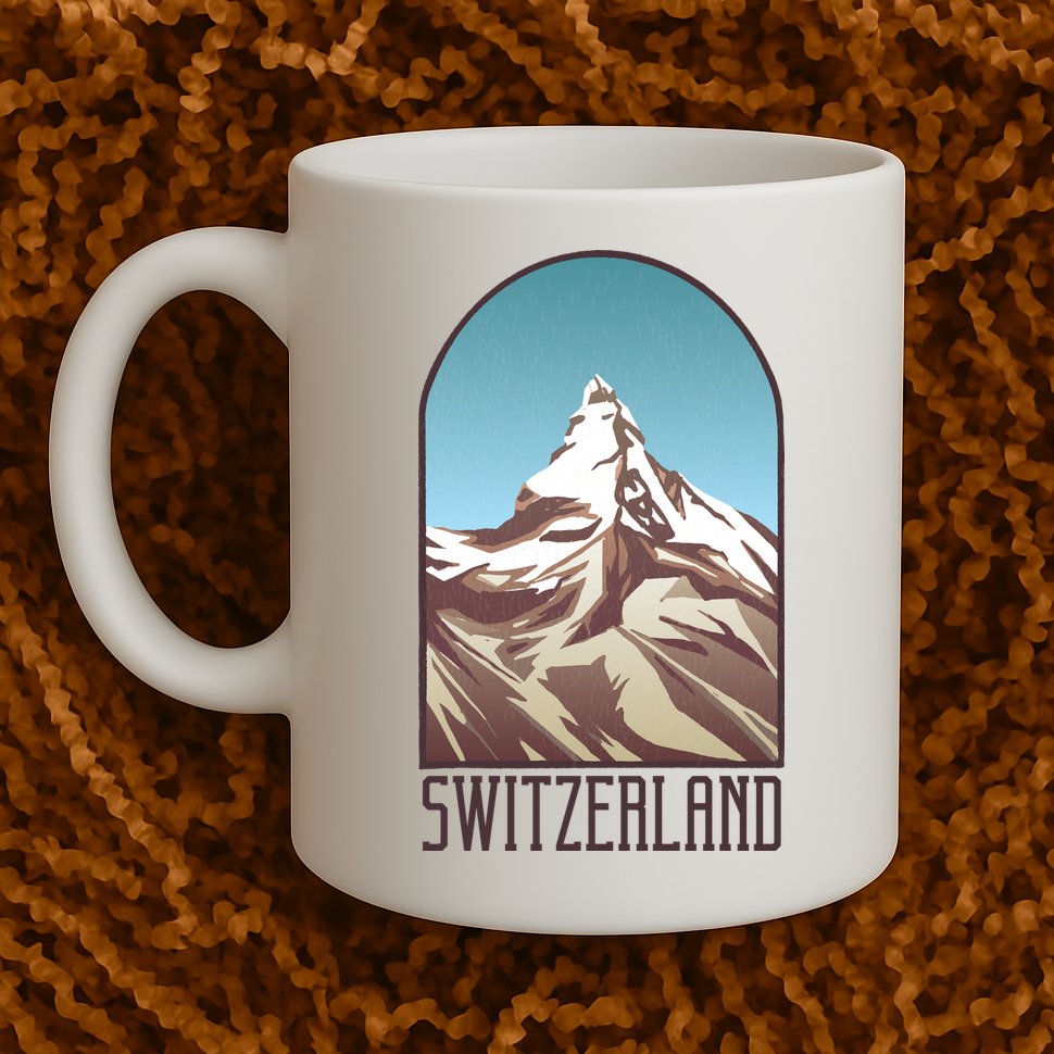 Switzerland Mountain Mug