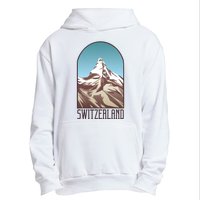 Switzerland Mountain Urban Pullover Hoodie