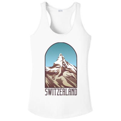 Switzerland Mountain Ladies PosiCharge Competitor Racerback Tank