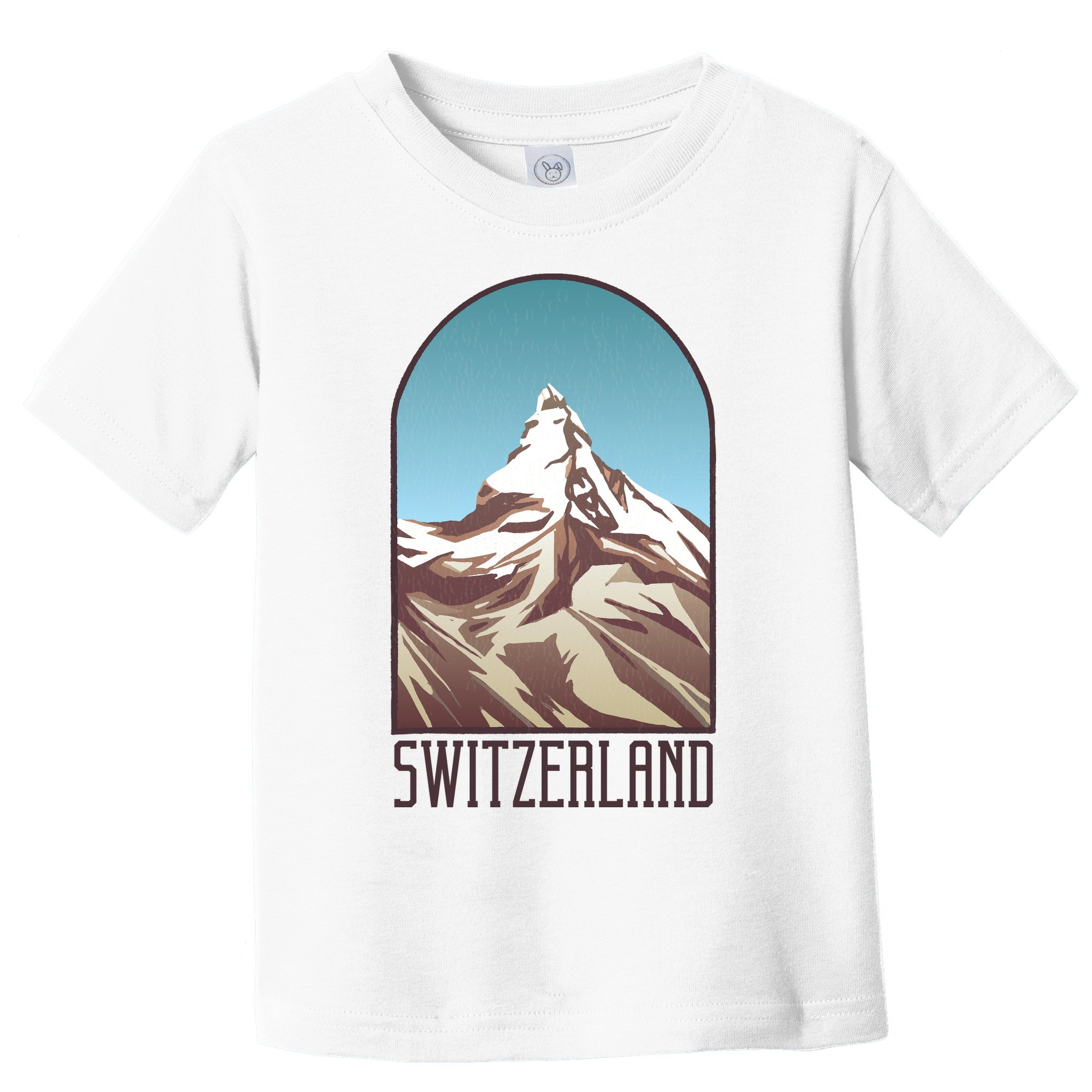 Switzerland Mountain Toddler T-Shirt