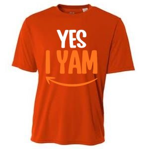 Shes My Sweet Potato Yes I Yam Matching Couple Thanksgiving Meaningful Gift Cooling Performance Crew T-Shirt